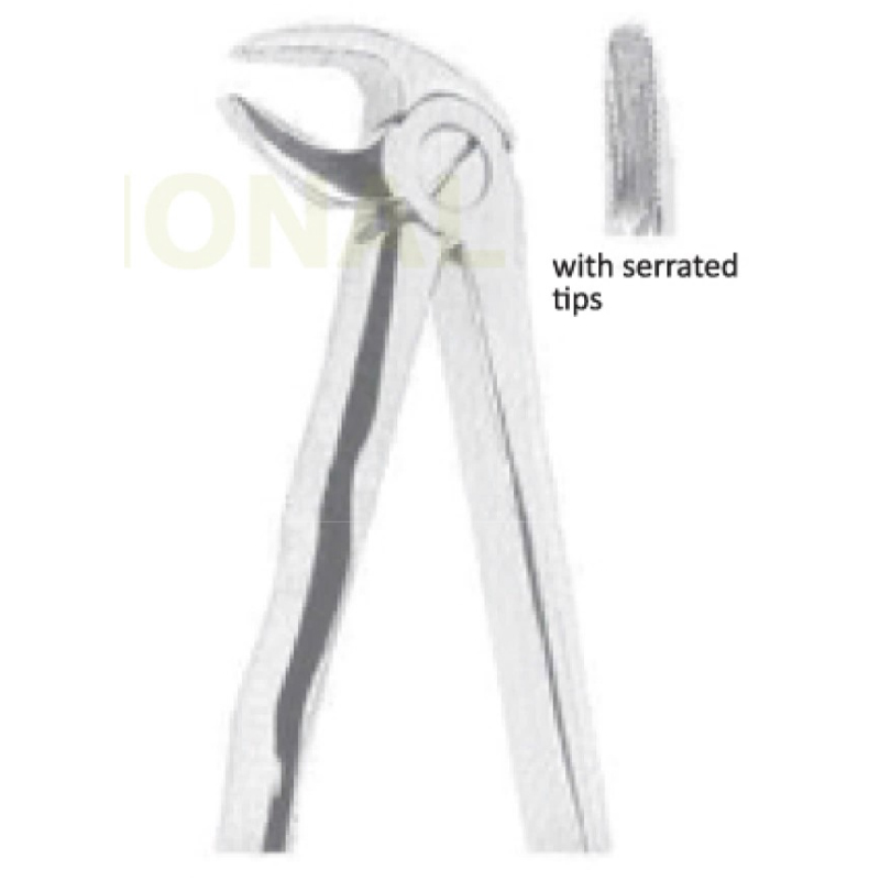 EXTRACTING FORCEPS With Anatomicall